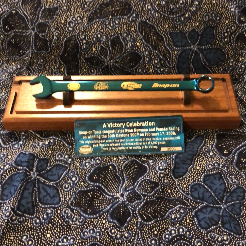 Snap-on Commemorative Wrench - Ryan Newman